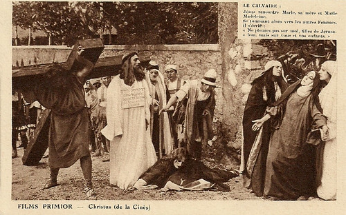 Christus (1916) towards Mount Calvary and the Crucifixion