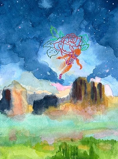 Rose Way watercolor & colored pencil on paper 12x9.jpg