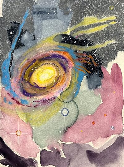 The Wondrous 2023 wc acrylic colored pencil ink on paper 12x9.JPG