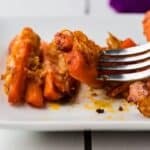 Close Up Of Parmesan Carrots