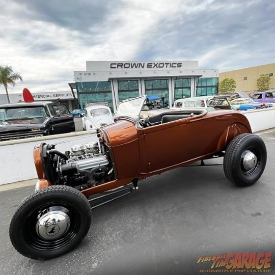 Hiot Rods Fireball Tim Garage Automotive Pop Culture Art