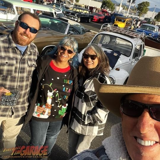 Car Show Fireball Tim Garage Automotive Pop Culture Art