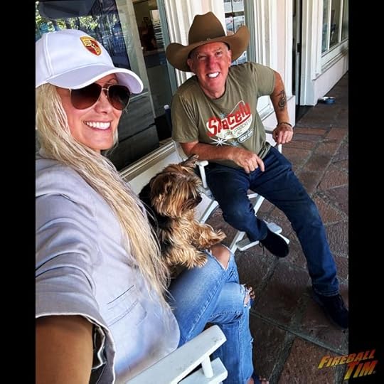 Fireball Tim Garage Automotive Pop Culture Art