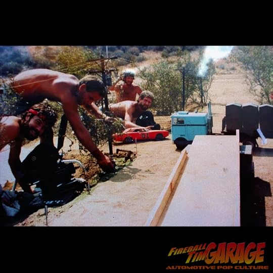 Dukes of Hazzard Fireball Tim Garage Automotive Pop Culture Art