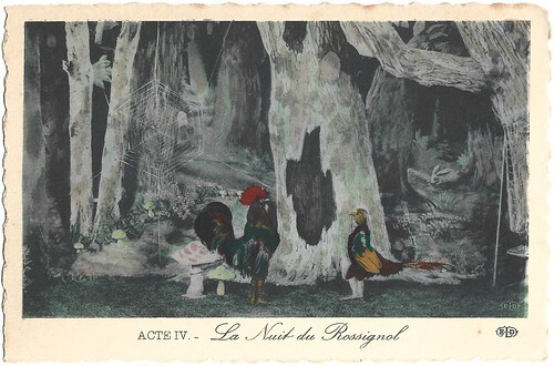 Chantecler (1910). Acte IV. La Nuit du Rossignol/ The Night of the Nightingale