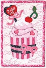 NEW! Patch Abilities Nibblers Series Wall Hanging Pattern : NEW! Kiss Me Cupcake