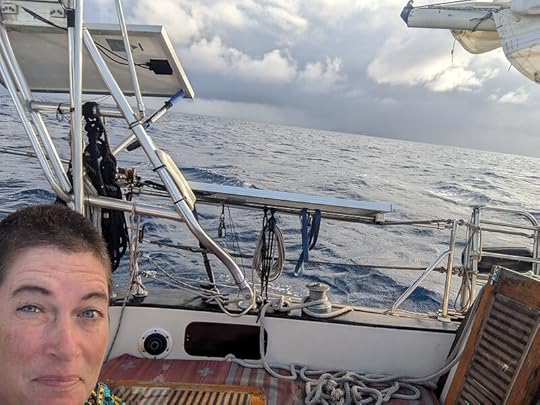 photobomb with the storm out of St. Anne