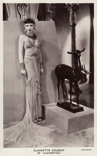 Claudette Colbert in Cleopatra (1934)