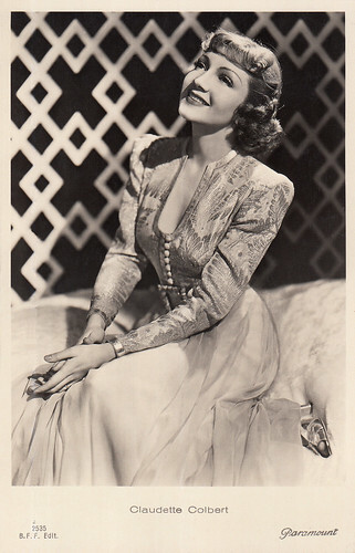 Claudette Colbert in Bluebeard