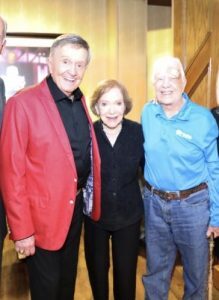 Bill Anderson with Rosalynn Carter and Jimmy Carter