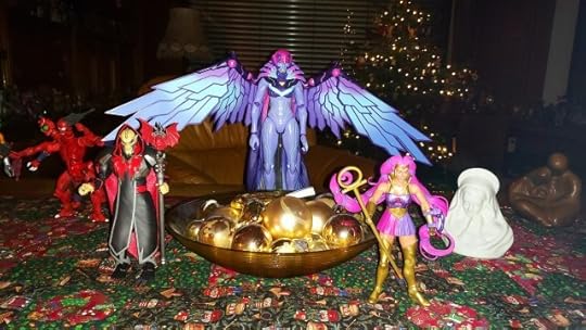 Masters of the Universe Masterverse Motherboard, Hordak, Entrapta and Modulok