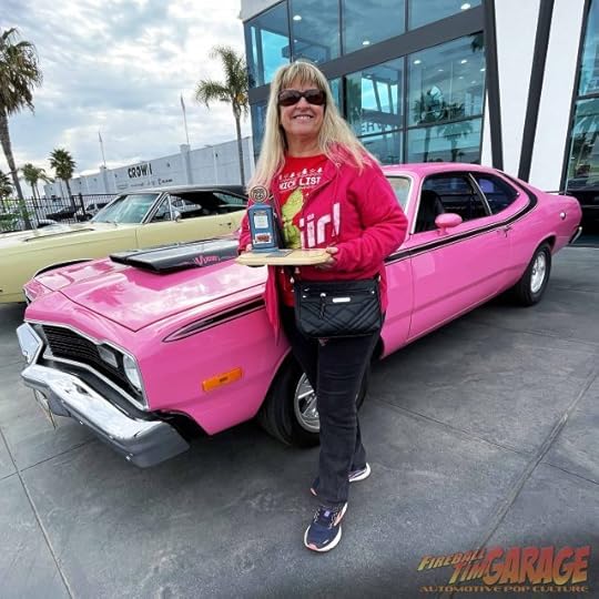 Car Show Fireball Tim Garage Automotive Pop Culture Art