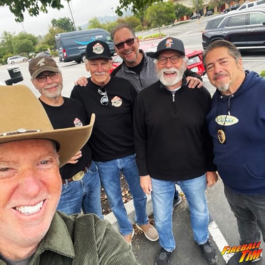 Car Show Fireball Tim Garage Automotive Pop Culture Art