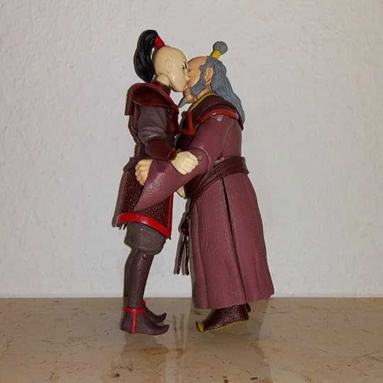 Iroh hugs Zuko.