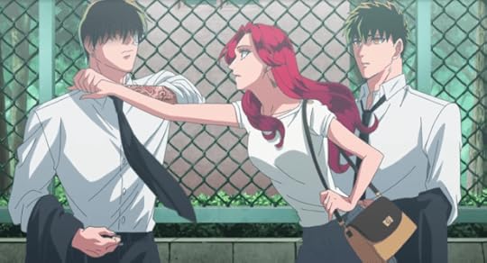 A scene from Yakuza Fiance 