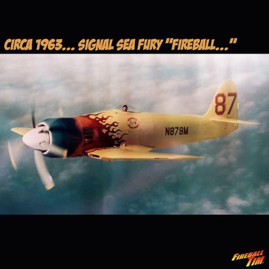 Signal Hawker Sea Fury Fireball Tim Garage Automotive Pop Culture Art