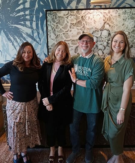 Kent with Shelby Van Pelt, Mary Alice Monroe and Stacy Willingham