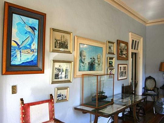 I loved walking around the airy rooms of the interior of the Hemingway house