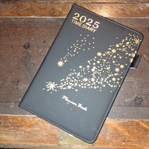 photo of cover of 2025 diary