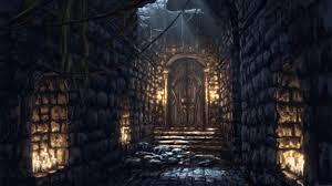 Dungeon Door - JamesRPGArt | DnD Scenes & Animated RPG Artwork