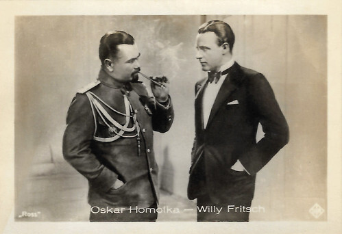 Oskar Homolka and Willy Fritsch in Im Geheimdienst (1931)