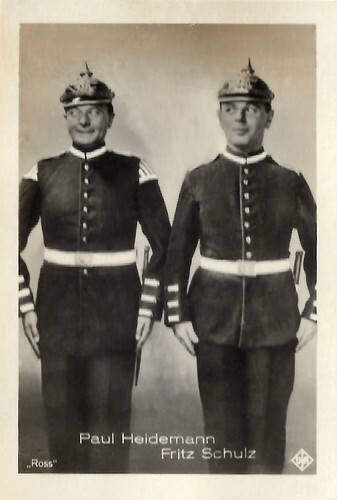 Paul Heidemann and Fritz Schulz in Dienst ist Dienst (1931)