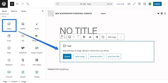 Example of the Block inserter.