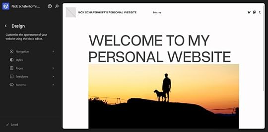 Accessing the Site Editor.