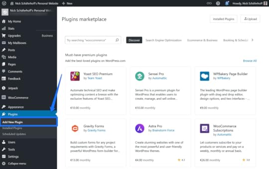 Where to add new plugins.
