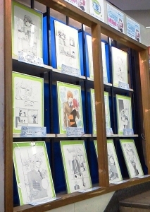 あいす・プリンス複製原画展示1