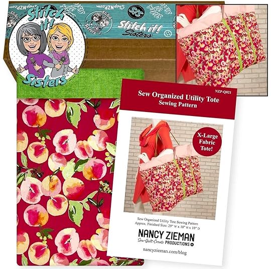 Sew Organized Utility Tote Bundle Box—Red Available at Nancy Zieman Productions ShopNZP.com