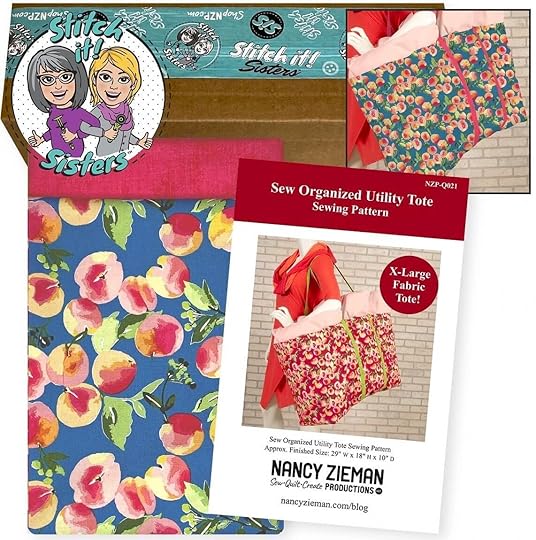 Sew Organized Utility Tote Bundle Box—Blue Available at Nancy Zieman Productions ShopNZP.com