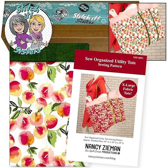 Sew Organized Utility Tote Bundle Box—White Available at Nancy Zieman Productions ShopNZP.com