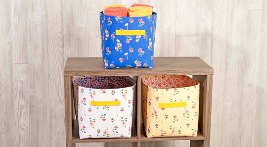Stitch it! Sisters Sew Organized Fabric Bins Sewing Video Program 203 at The Nancy Zieman Productions Blog