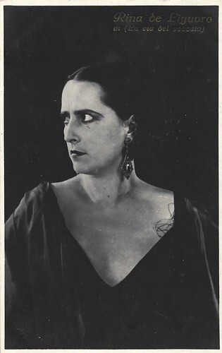 Rina De Liguoro in La via del peccato (1925)