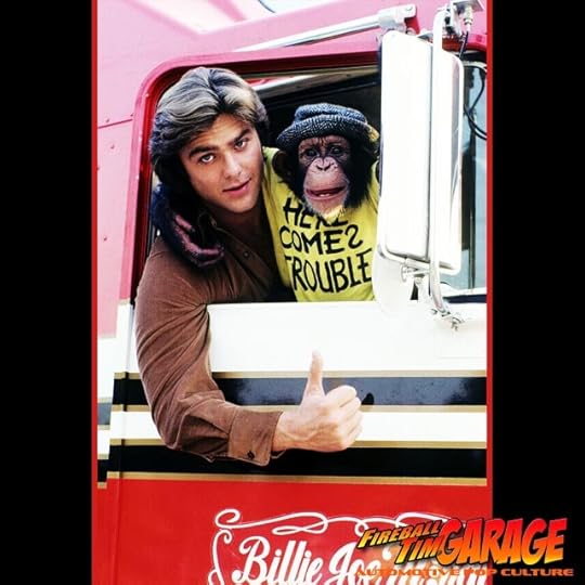 Fireball Tim Garage Automotive Pop Culture Art