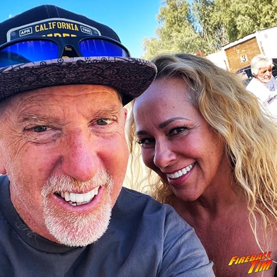 Fireball Tim Garage Automotive Pop Culture Art