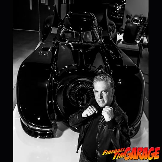 Fireball Tim Garage Automotive Pop Culture Art