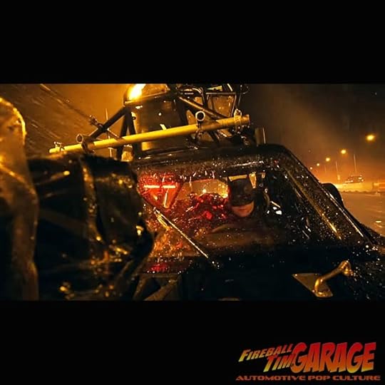 Batman Fireball Tim Garage Automotive Pop Culture Art
