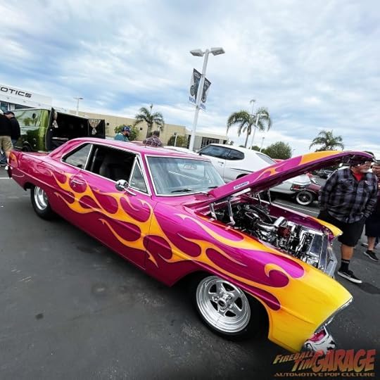 Car Shows Fireball Tim Garage Automotive Pop Culture Art