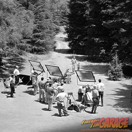 Andy Griffith Fireball Tim Garage Automotive Pop Culture Art