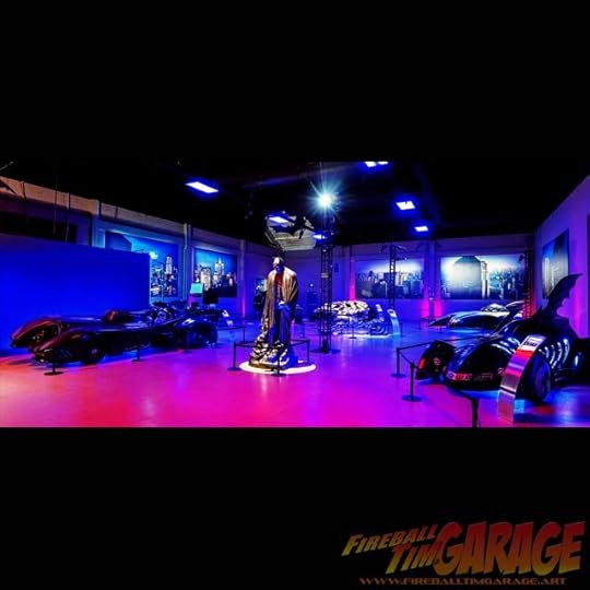 Fireball Tim Garage Automotive Pop Culture Art