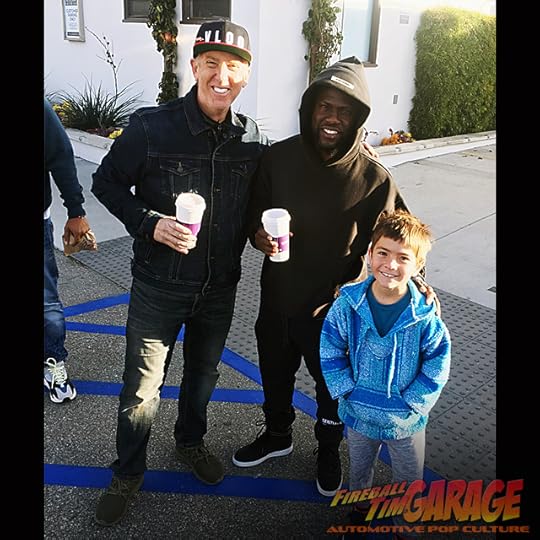 Fireball Tim Garage Automotive Pop Culture Art