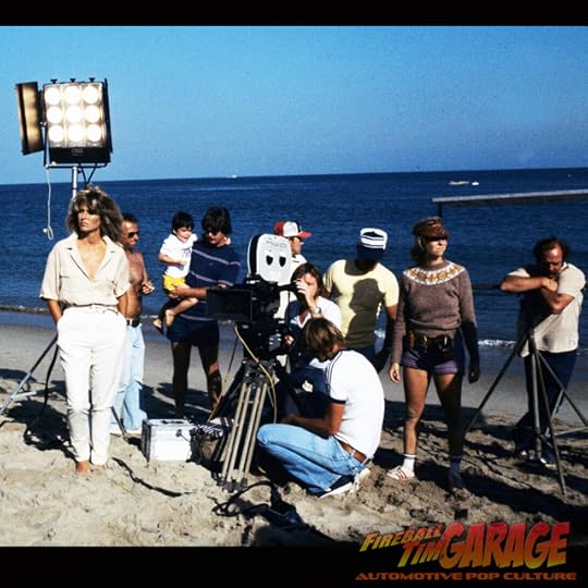 Fireball Tim Garage Automotive Pop Culture Art