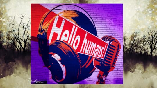 wall sign hello humans HR professionals friendly