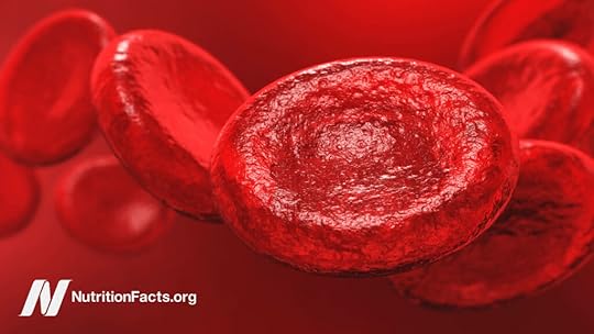 Illustration of red blood cells