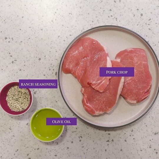 ingredients for ranch pork chops in oven