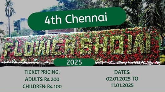 4th Chennai Flower Show 2025