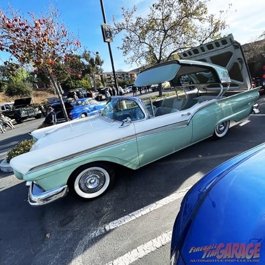 Fireball Tim Garage Automotive Pop Culture Art