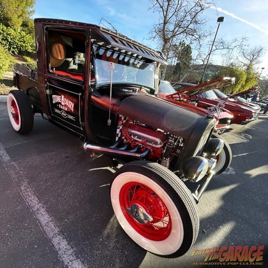 Fireball Tim Garage Automotive Pop Culture Art